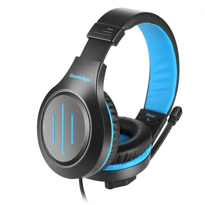 COSMIC BYTE BLAZAR WIRED GAMING HEADSET  (BLUE, ON THE EAR)