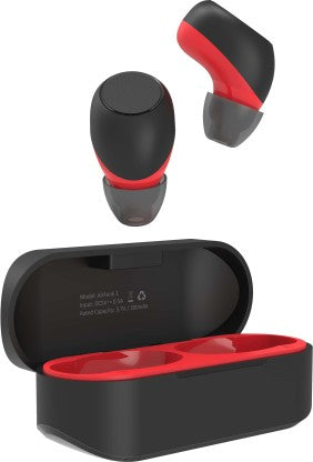 MICROMAX AIRFUNK 1 BLUETOOTH HEADSET  (BLACK, TRUE WIRELESS)