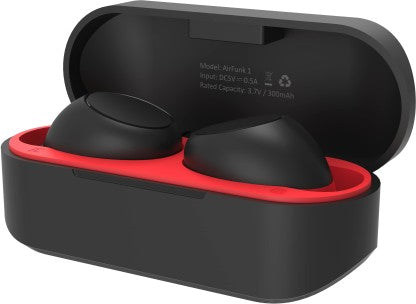 MICROMAX AIRFUNK 1 BLUETOOTH HEADSET  (BLACK, TRUE WIRELESS)