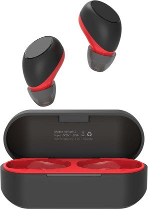 MICROMAX AIRFUNK 1 BLUETOOTH HEADSET  (BLACK, TRUE WIRELESS)