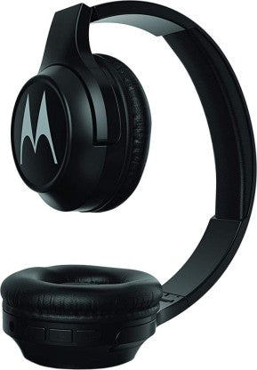 MOTOROLA ESCAPE 210 WITH GOOGLE ASSISTANT BLUETOOTH HEADSET  (BLACK, ON THE EAR)