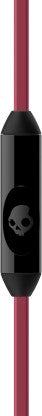 SKULLCANDY INK&#X27;D HEADSET WITH MIC  (BLACK &AMP; RED, IN THE EAR)