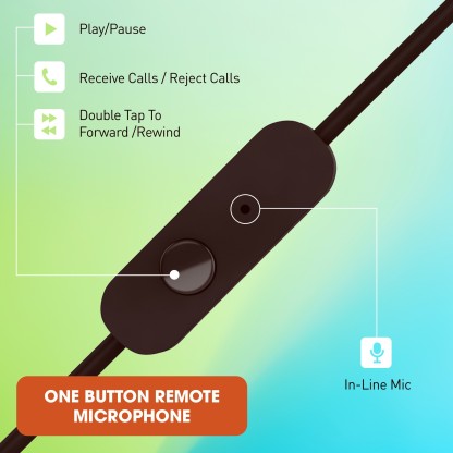 JBL C150SI WITH ONE BUTTON UNIVERSAL REMOTE WIRED HEADSET  (BLACK, IN THE EAR)