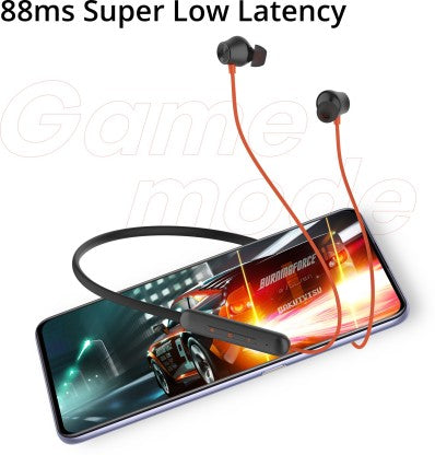 DIZO BY REALME TECHLIFE WIRELESS BLUETOOTH HEADSET  (ORANGE, IN THE EAR)