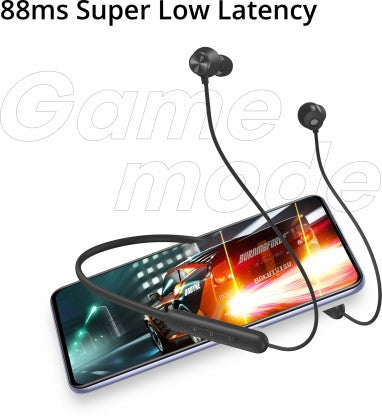 DIZO BY REALME TECHLIFE WIRELESS BLUETOOTH HEADSET  (BLACK, IN THE EAR)