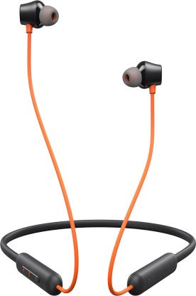 DIZO BY REALME TECHLIFE WIRELESS BLUETOOTH HEADSET  (ORANGE, IN THE EAR)