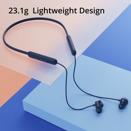 DIZO BY REALME TECHLIFE WIRELESS BLUETOOTH HEADSET  (BLUE, IN THE EAR)