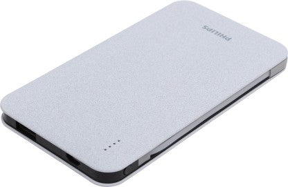 PHILIPS 5000 MAH POWER BANK  (GREY, LITHIUM POLYMER)