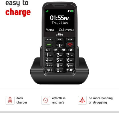 Easyfone Elite  (Black)