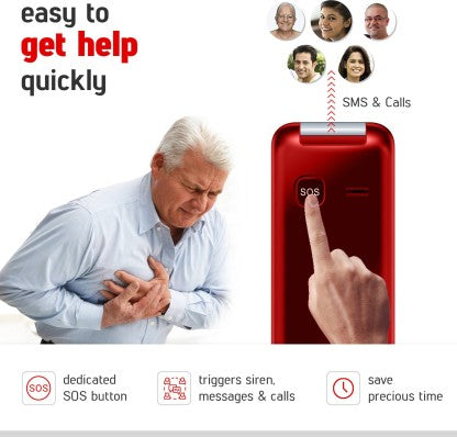 Easyfone Royale  (Royale Red)