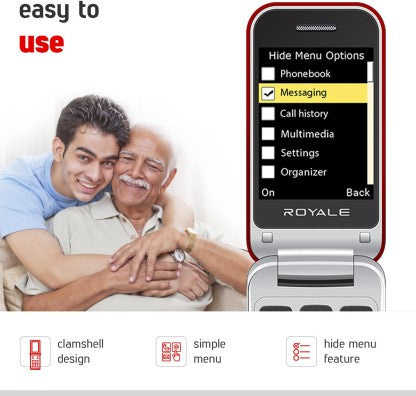 Easyfone Royale  (Royale Red)