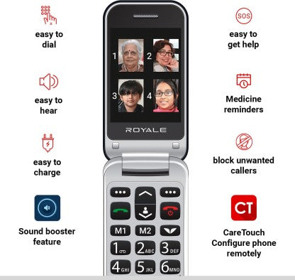 EASYFONE ROYALE  (BLUE)