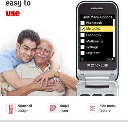 EASYFONE ROYALE  (BLUE)