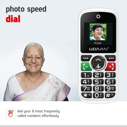 Easyfone Udaan 2  (White)