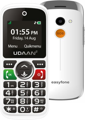 Easyfone Udaan 2  (White)
