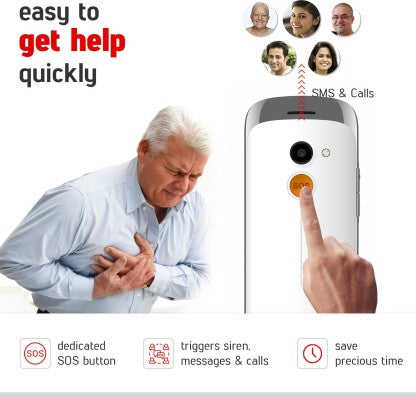 Easyfone Udaan 2  (White)