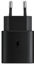 SAMSUNG ORIGINAL 25W ,USB -C COMPATIBLE POWER ADAPTOR FOR ALL SAMSUNG DEVICES (FAST CHARGE 2.0)  (BLACK)