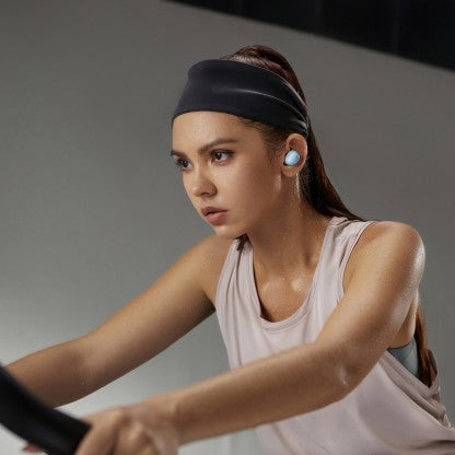 OPPO ENCO BUDS WITH 24 HOURS BATTERY LIFE BLUETOOTH HEADSET  (BLUE, TRUE WIRELESS)