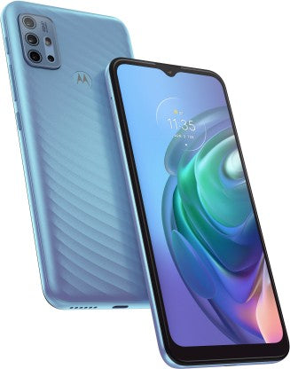 MOTOROLA G10 Power (Breeze Blue, 64 GB)  (4 GB RAM)