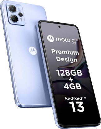 MOTOROLA G13 (LAVENDER BLUE, 128 GB)  (4 GB RAM)