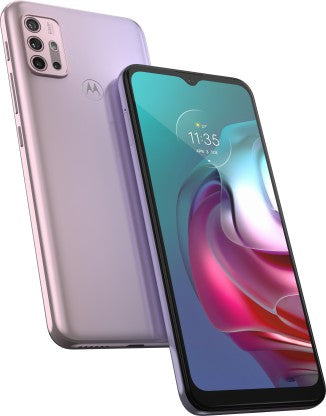 MOTOROLA G30 (Pastel Sky, 64 GB)  (4 GB RAM)