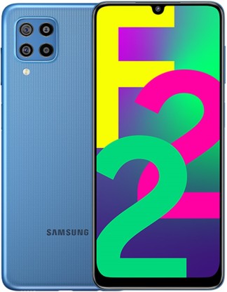 SAMSUNG GALAXY F22 (DENIM BLUE, 64 GB)  (4 GB RAM)[Like New]
