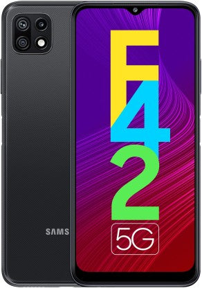 SAMSUNG Galaxy F42 5G (Matte Black, 128 GB)  (6 GB RAM)