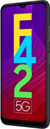 SAMSUNG Galaxy F42 5G (Matte Black, 128 GB)  (6 GB RAM)