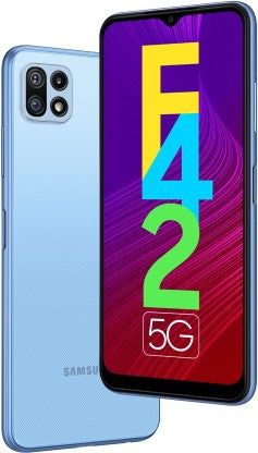 SAMSUNG Galaxy F42 5G (Matte Aqua, 128 GB)  (6 GB RAM)