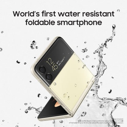 SAMSUNG GALAXY Z FLIP3 5G (CREAM, 128 GB)  (8 GB RAM)