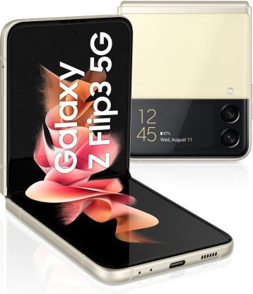 SAMSUNG GALAXY Z FLIP3 5G (CREAM, 128 GB)  (8 GB RAM)