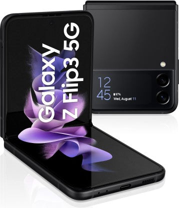 SAMSUNG GALAXY Z FLIP3 5G (PHANTOM BLACK, 256 GB)  (8 GB RAM)