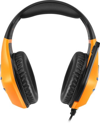 COSMIC BYTE GS411 STARLIGHT WIRED GAMING HEADSET  (CB AMBER, ON THE EAR)