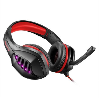 COSMIC BYTE GS430 WIRED GAMING HEADSET  (RED, ON THE EAR)