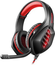 COSMIC BYTE GS430 WIRED GAMING HEADSET  (RED, ON THE EAR)