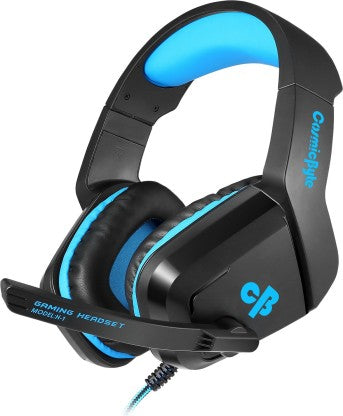 COSMIC BYTE H1 WIRED GAMING HEADSET  (BLUE, ON THE EAR)