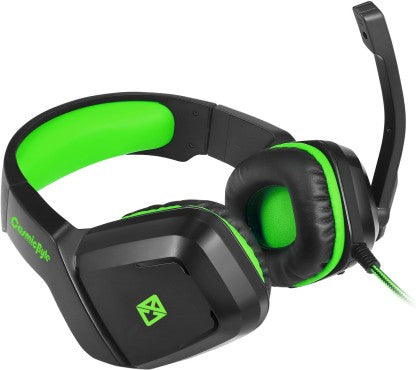 COSMIC BYTE H1 WIRED GAMING HEADSET  (GREEN, ON THE EAR)
