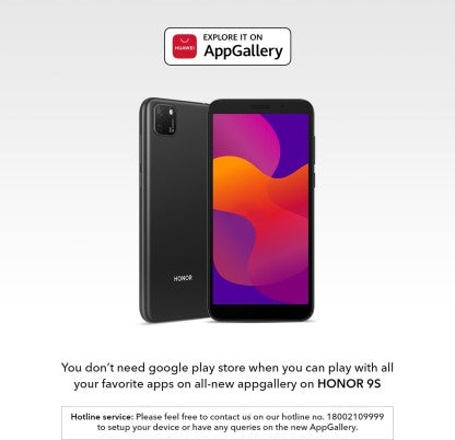Honor 9S (Black, 32 GB)  (2 GB RAM)