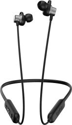 INFINITY BY HARMAN GLIDE N200 WITH 20 HR PLAYTIME,FAST CHARGE,DEEP BASS,DUAL EQ, IPX5 SWEATPROOF BLUETOOTH HEADSET  (BLACK, IN THE EAR)
