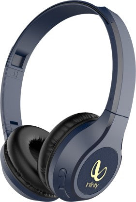 INFINITY BY HARMAN GLIDE 501 BLUETOOTH HEADSET  (BLUE, ON THE EAR)