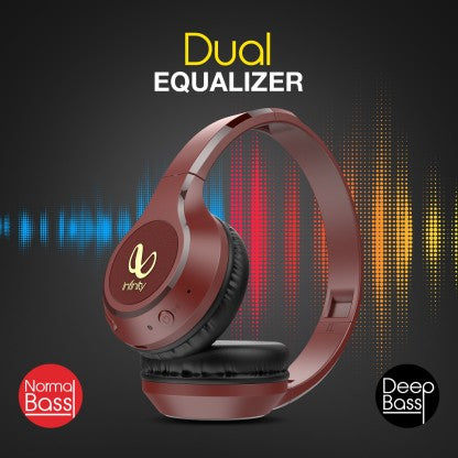 INFINITY BY HARMAN GLIDE 501 BLUETOOTH HEADSET  (RED, ON THE EAR)