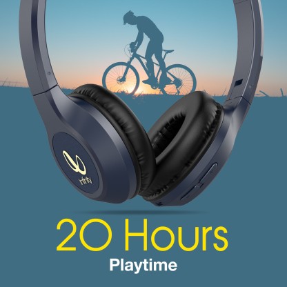 INFINITY BY HARMAN GLIDE 501 BLUETOOTH HEADSET  (BLUE, ON THE EAR)