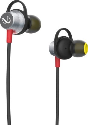 INFINITY BY HARMAN GLIDE N120 NECKBAND WITH ADVANCED 12MM DRIVERS, DUAL EQUALIZER, IPX5 SWEATPROOF BLUETOOTH HEADSET  (BLACK, RED, IN THE EAR)