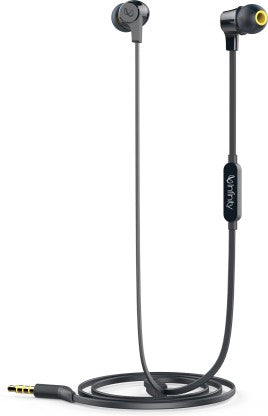 INFINITY BY HARMAN ZIP 100 WIRED HEADSET  (BLACK, IN THE EAR)