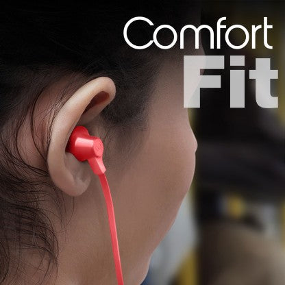 INFINITY BY HARMAN ZIP 100 WIRED HEADSET  (RED, IN THE EAR)
