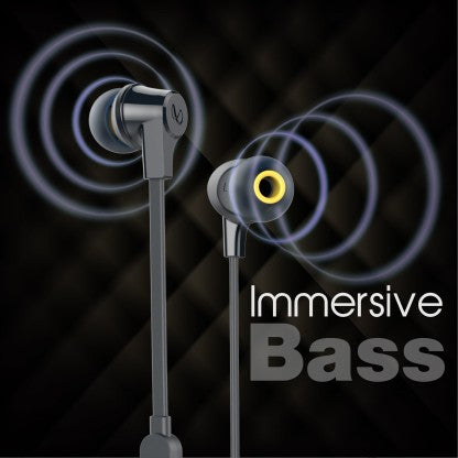 INFINITY BY HARMAN ZIP 100 WIRED HEADSET  (BLACK, IN THE EAR)