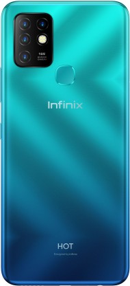INFINIX HOT 10 (OCEAN WAVE, 128 GB)  (6 GB RAM)[Like New]