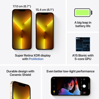 [Like New] APPLE IPHONE 13 PRO MAX (GOLD, 256 GB)