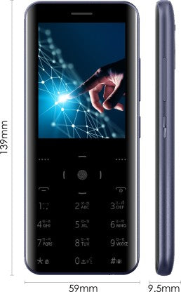 ITEL MAGIC3 SMART TOUCH KEYPAD  (BLACK)