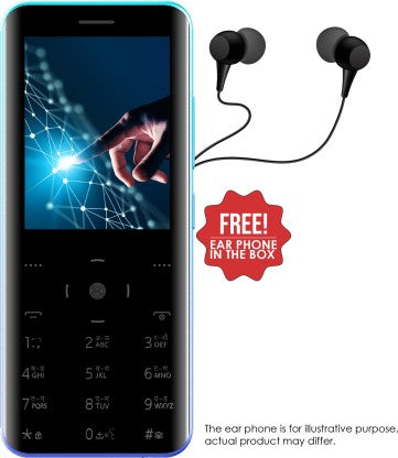 ITEL MAGIC3 SMART TOUCH KEYPAD  (GRADATION BLUE)